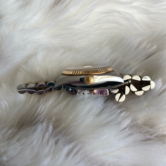 Rolex Men's Watch Datejust Oyster Perpetual Automatic 36mm Gold Dial YR 2000 - Picture 5 of 12